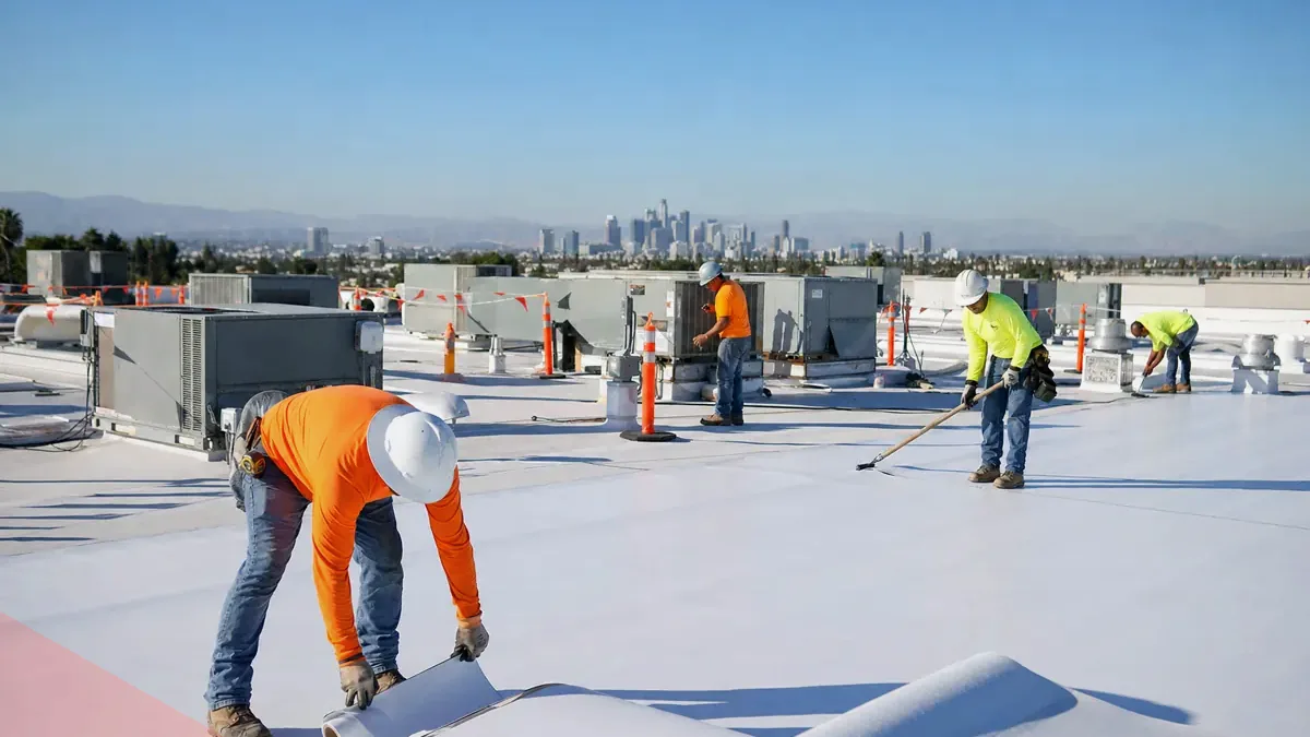 Commercial Roofing California roofing — California Roof Pro