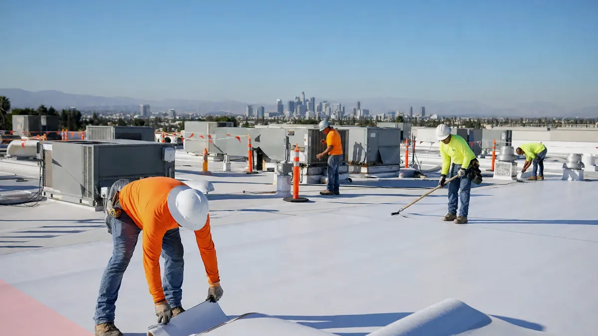 Commercial Roofing Los Angeles roofing — California Roof Pro