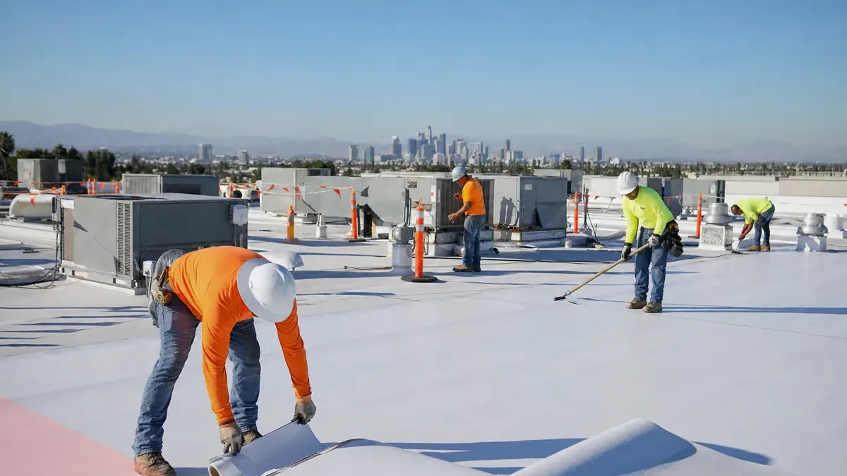 Flat Roof Repair California roofing — California Roof Pro