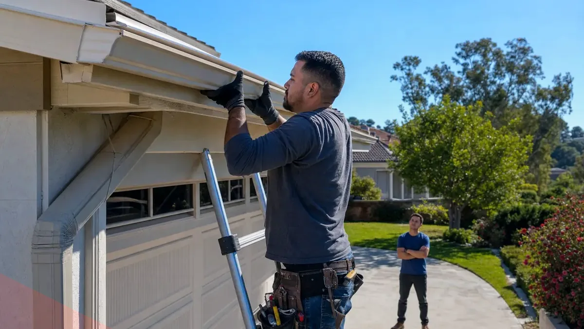 Gutter Installation California roofing — California Roof Pro