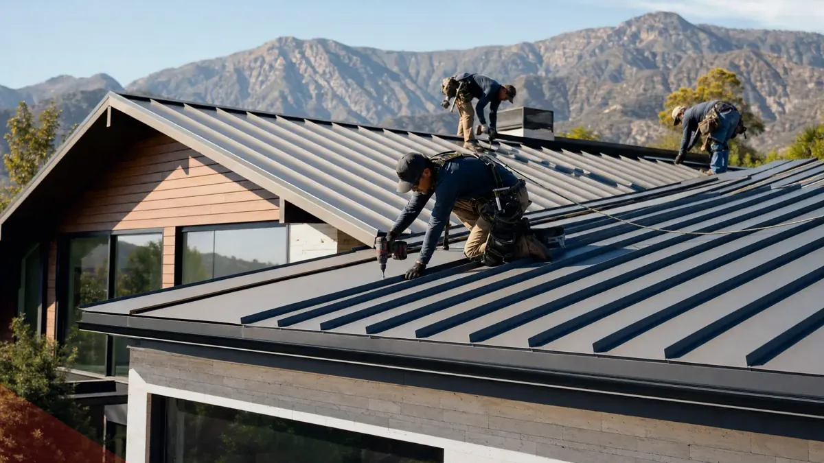 Metal Roofing Los Angeles roofing — California Roof Pro