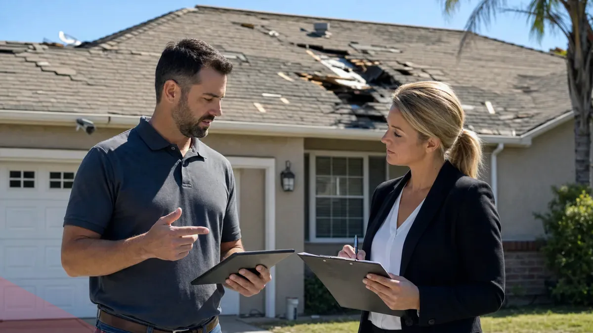 Roof Insurance Claim California roofing — California Roof Pro