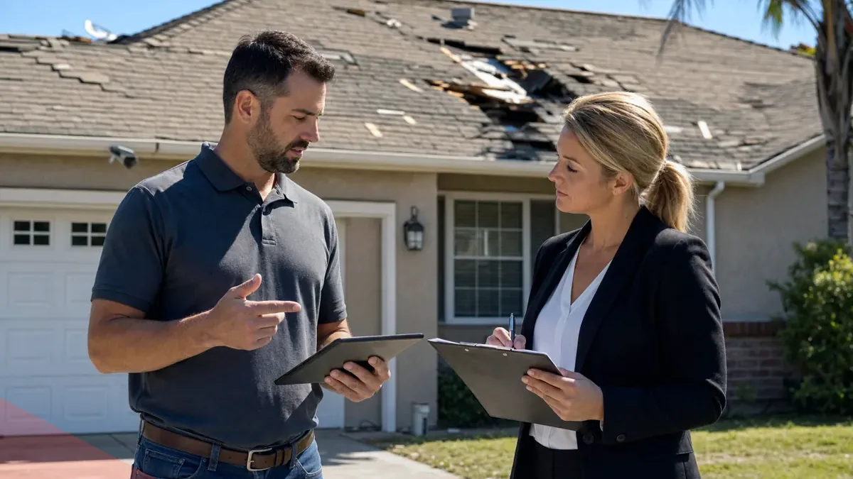 Storm Damage Roof Repair California roofing — California Roof Pro
