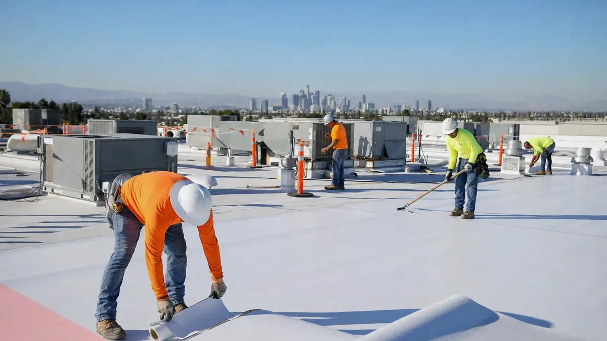 Tpo Roofing California roofing — California Roof Pro
