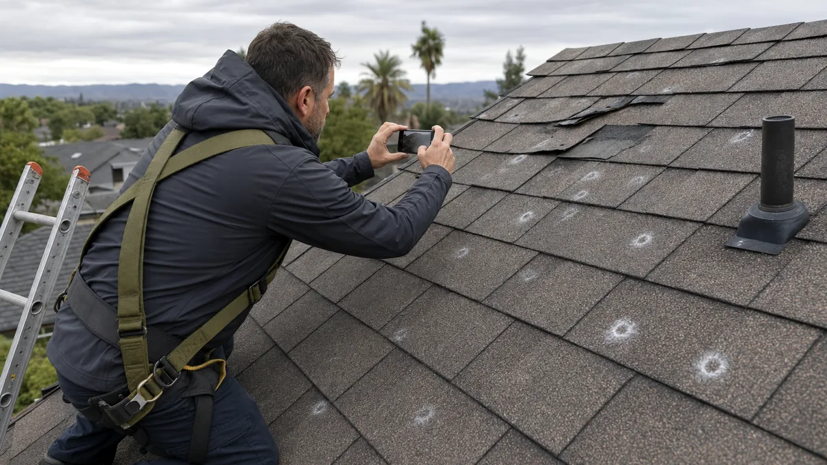 Covered Roof Damage California roofing — California Roof Pro