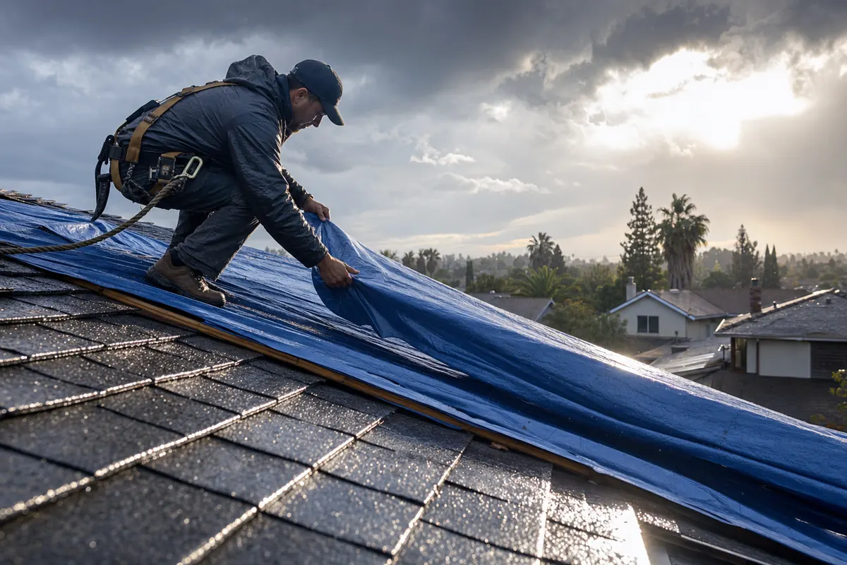 Wind Damage Repair for California homes — California Roof Pro